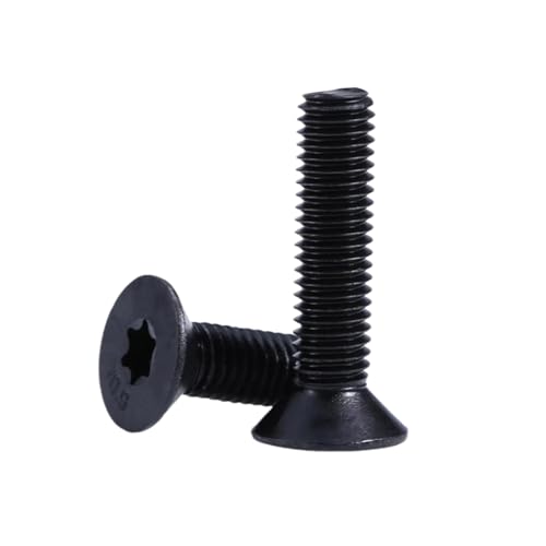 4-40 Stück M3/M4/M5/M6/M8/M10 Hochfeste Kohlenstoffstahl-Senkkopf-Torx-Maschinenschrauben, M6x35mm 4-40 Stück M3/M4/M5/M6/M8/M10 Hochfeste Kohlenstoffstahl-Senkkopf-Torx-Maschinenschrauben, M6x35mm von zyimodl