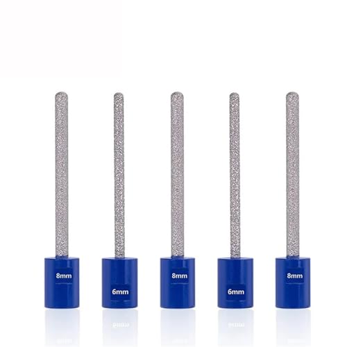 1 Stück Diamant-Fräser, 6/8 mm Durchmesser, mit M14-Gewinde for Vergrößern von Löchern, Bohren von Keramikfliesen, Porzellan, Marmor(100x6) von zyzZSRHZYZ