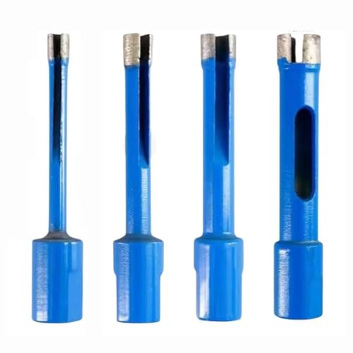 4 * Kernbohrer-Set M10 Gewindelochöffner Gelötete Trockendiamant-Bohrkernbohrer for Marmor, Granit, Ziegel, Fliesenbohrer 4 * Kernbohrer-Set M10 Gewindelochöffner Gelötete Trockendiamant-Bohrkernbohrer for Marmor, Granit, Ziegel, Fliesenbohrer von zyzZSRHZYZ