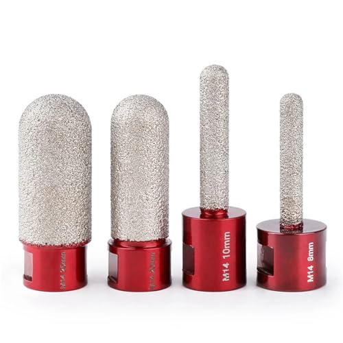 8/10/20/25 mm M14 gelöteter trockener Diamant-Finger-Bit-Fräser(4PCS) von zyzZSRHZYZ