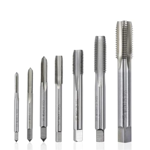 ST-Einsatz-Gewindebohrer HSS-Gewindebohrer mit gerader Nut, metrisch, ST1.6-ST30, Rechtsgewindebohrer, Installationswerkzeuge(1PC,ST18x2.5) von zyzZSRHZYZ