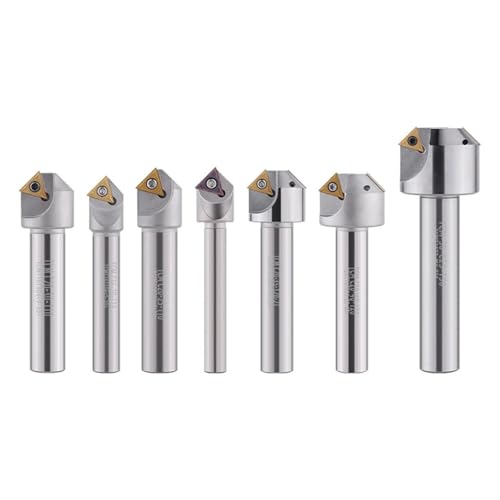 TCM 45 Grad Fasenfräser Fräsen 12 16 20 25 mm C16-20-110 TCMT Hartmetalleinsätze CNC Fasenwerkzeuge(C20-30-110L-2T) von zyzZSRHZYZ
