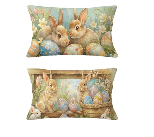 Kissenbezug 40 x 70 cm 2 er Set Herbst Kissen Farbe Sofakissen Samt Kopfkissenbezug Ostern Kissenbezüge mit Unsichtbarer Reißverschluss für Wohnzimmer Schlafzimmer Deko,Geschenke für Frauen md-212 Kissenbezug 40 x 70 cm 2 er Set Herbst Kissen Farbe Sofakissen Samt Kopfkissenbezug Ostern Kissenbezüge mit Unsichtbarer Reißverschluss für Wohnzimmer Schlafzimmer Deko,Geschenke für Frauen md-212 von zzgoanguo