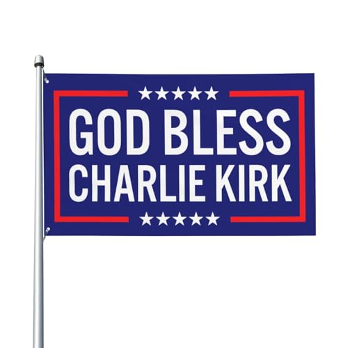 Charlie Kirk Flagge, 90 x 150 cm, Wanddekoration, Innen- und Außendekoration Charlie Kirk Flagge, 90 x 150 cm, Wanddekoration, Innen- und Außendekoration von zzhoneyasi